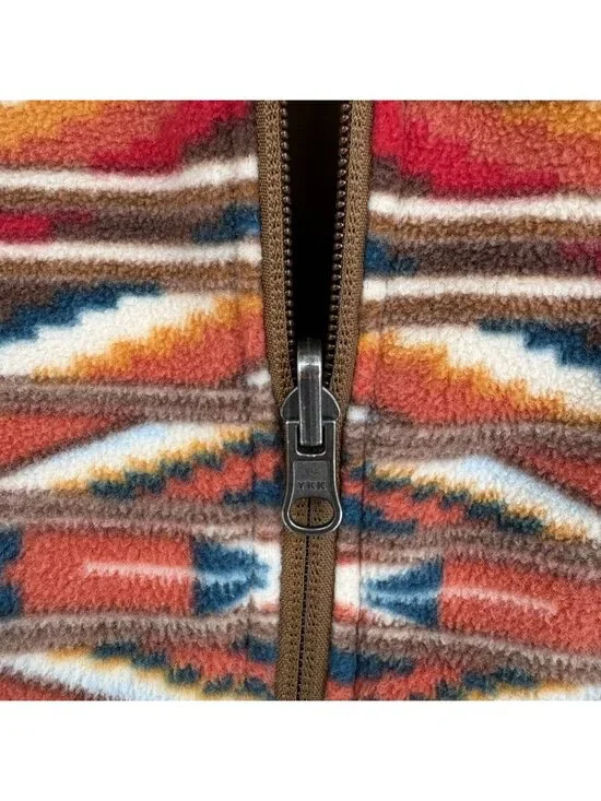 Ariat Dilon Chimayo Vest Womens Medium Brown Southwestern Western Aztec Cowgirl - Picture 4 of 11